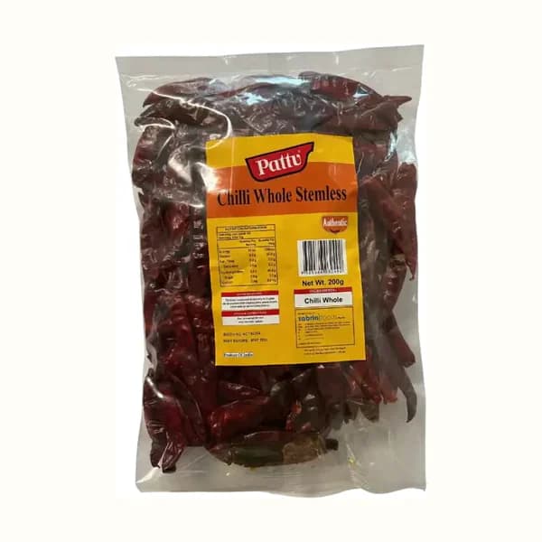 200G Chilli Whole S/L