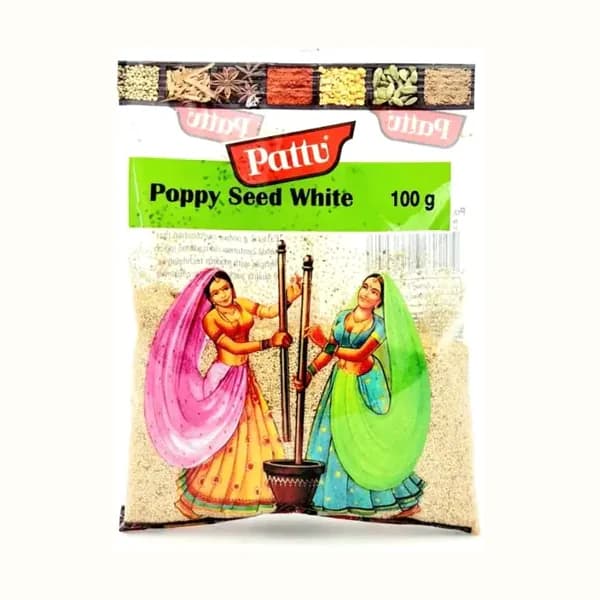 100G Poppy Seed White