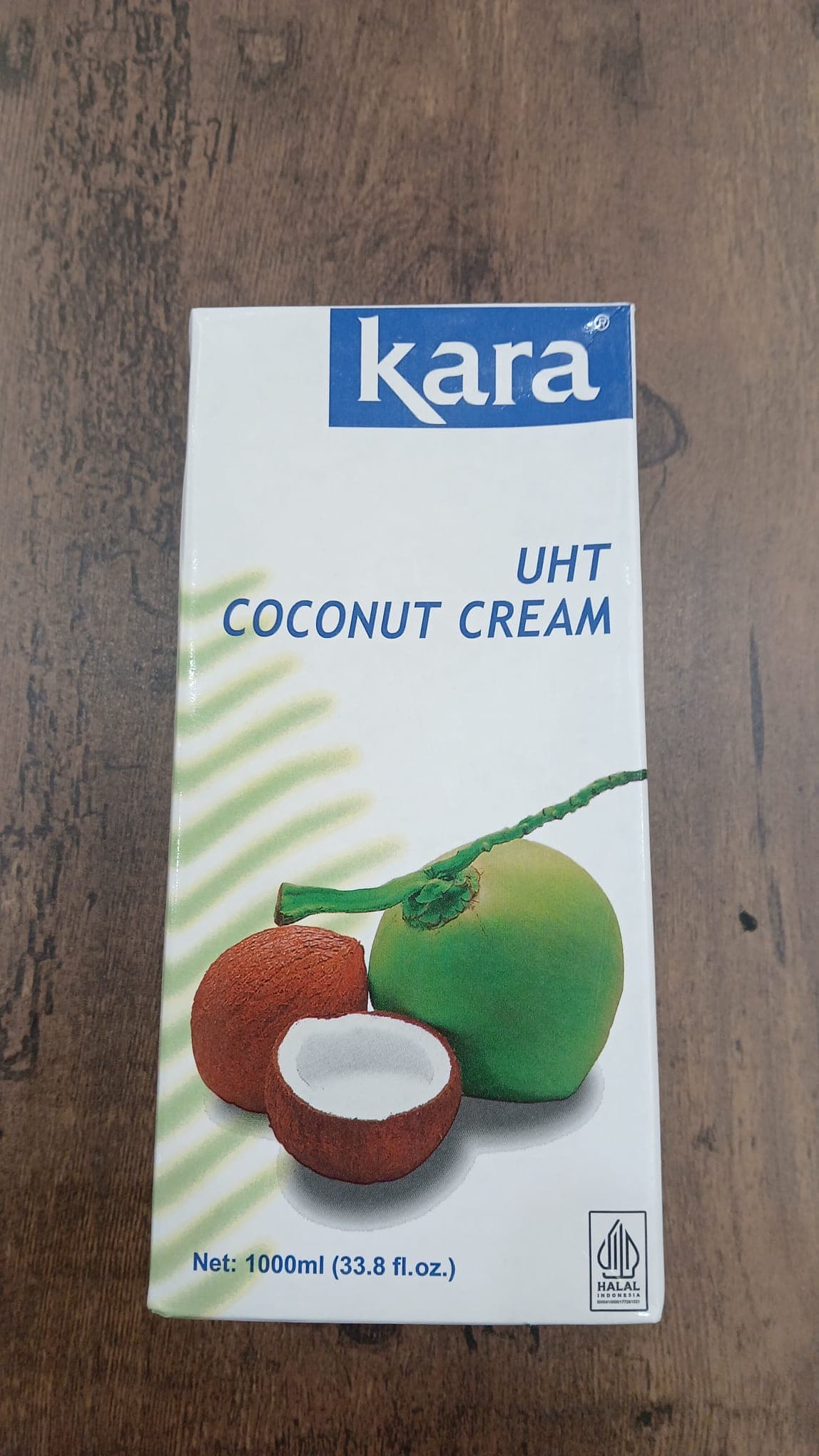 Kara 1L Uht Coconut Cream