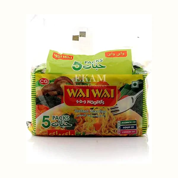 Wai 5Pk Veg Masala Noodles