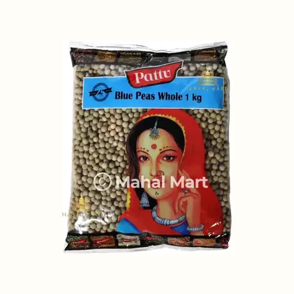 1Kg Blue Peas Whole