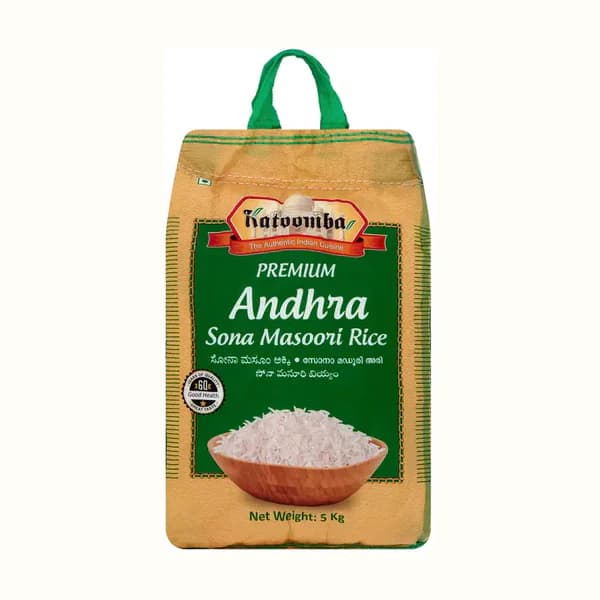 5kg Sona Masoori Rice