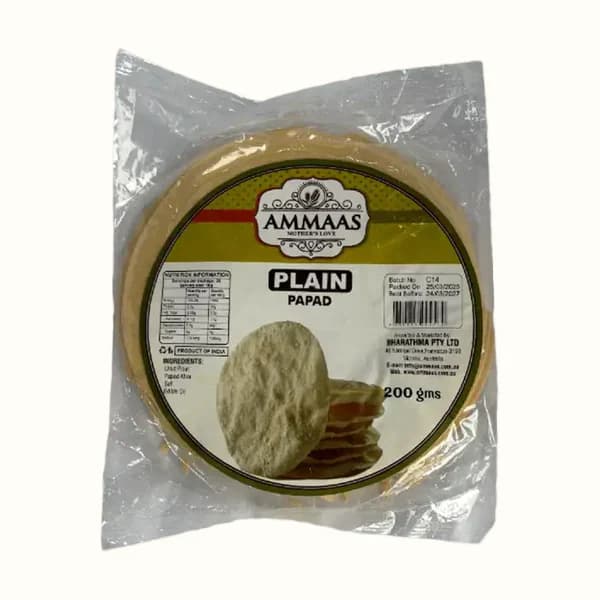 200G Plain Papad