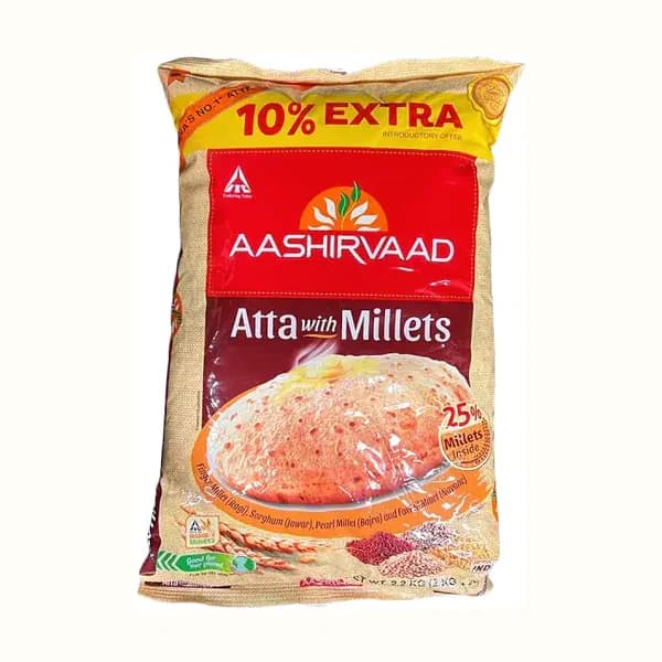 2kg Atta With Mille