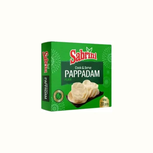 100G Pappadam