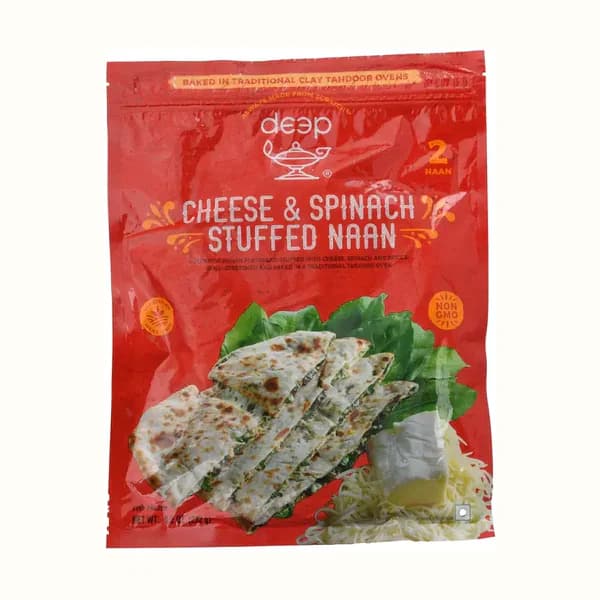 232G Cheese &Spinach Naan