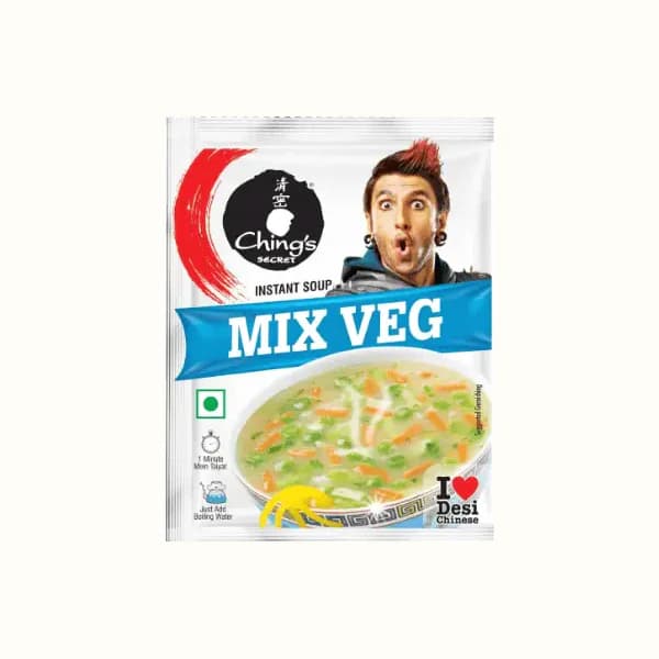 55G Mixed Veg Soup